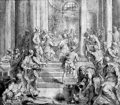 Last Supper (Sketch) Peter Paul Rubens